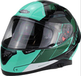 ViPER RS-V95 Full Face Motorcycle Helmet - Rogue Teal